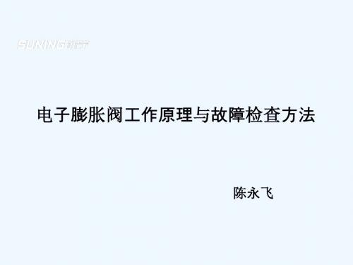 电子膨胀阀