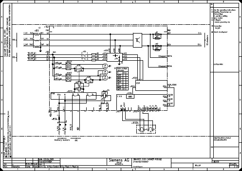 SIEMENS S120电源模块电气图1