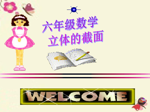 立体图形的截面