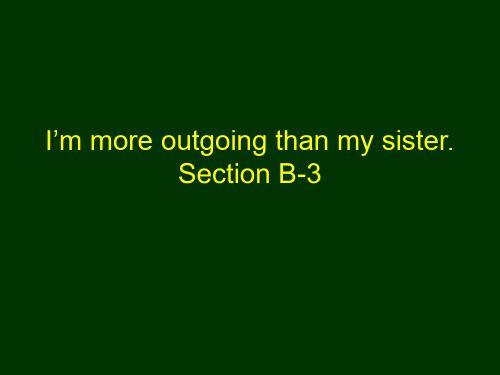 新人教版英语八年级上册unit3sectionB reading