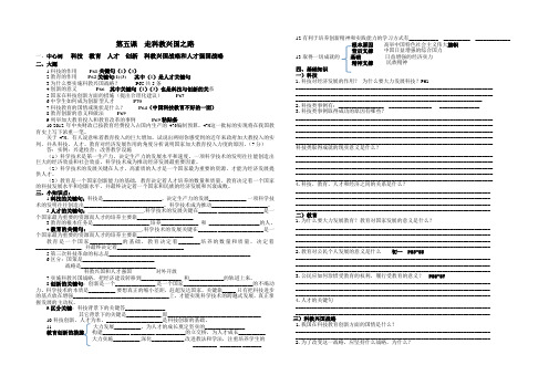第五课  走科教兴国之路