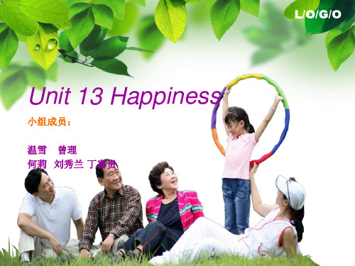 Unit 13 Happiness