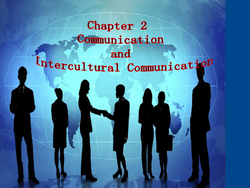跨文化交际黑龙江大学崔常亮老师chapter  Communication and Internat