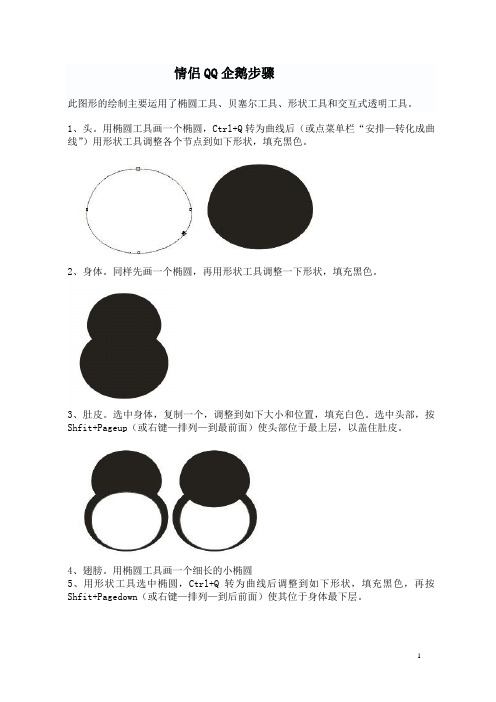 情侣QQ企鹅步骤