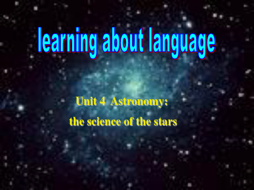 新人教必修三-Unit-4-Astronomy-Language-points[课件]