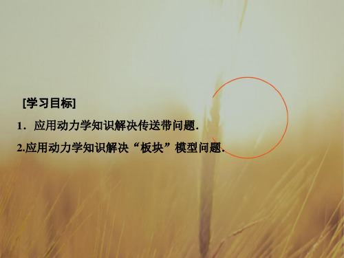 2019版一轮物理教科版课件：第三章 第四讲 动力学中的两个重要模型 精品
