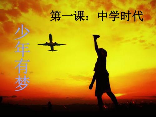 人教版《道德与法治》七年级上册1.2 少年有梦 课件 (共27张ppt)