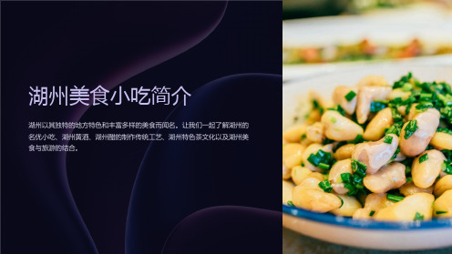 《湖州美食小吃简介》课件