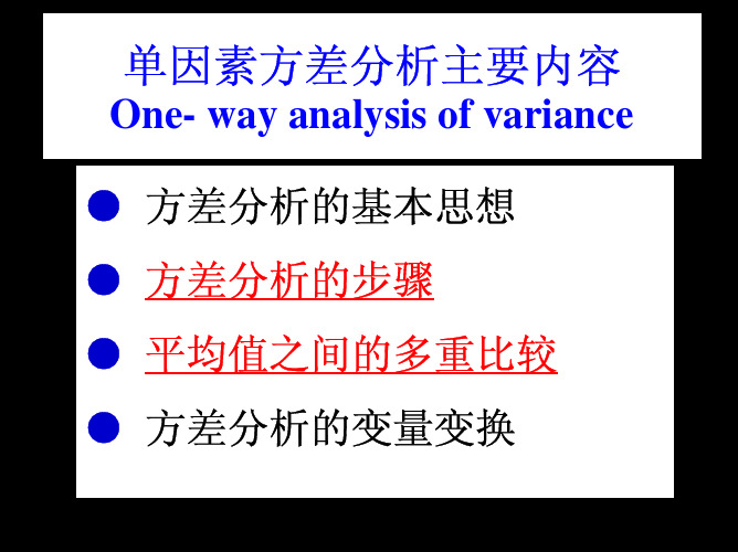 第7章 方差分析2