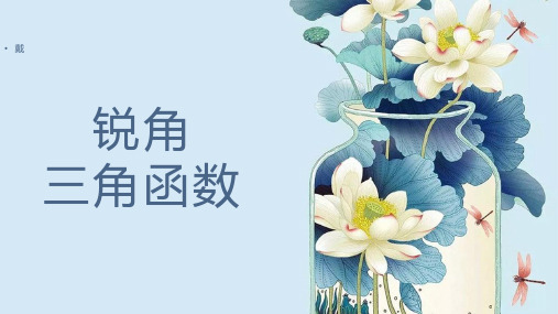 锐角三角函数