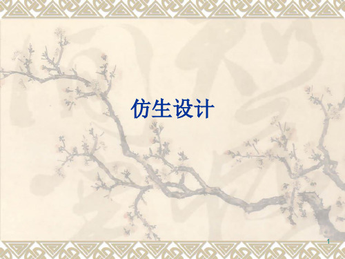 仿生设计ppt课件