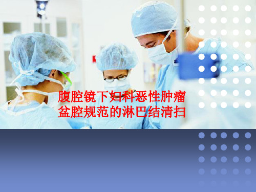 腹腔镜淋巴清扫解剖体会