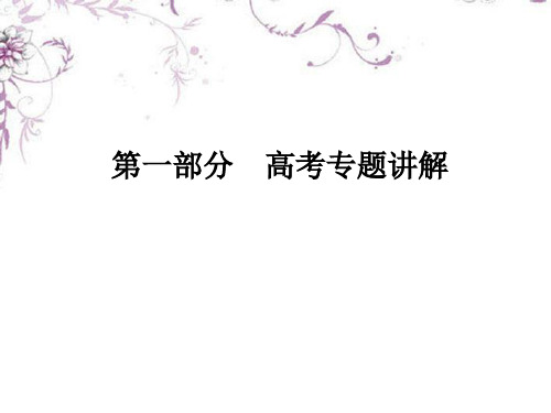 高三数学二轮复习 114导数与积分的概念及运算、导数的应用课件 理 人教版