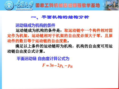 合肥工业大学机械原理