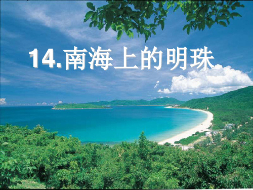《南海上的明珠》ppt