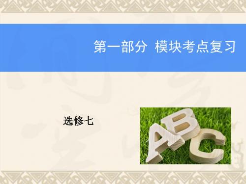 高考英语一轮复习 Module5 Ethnic Culture课件 外研版选修7