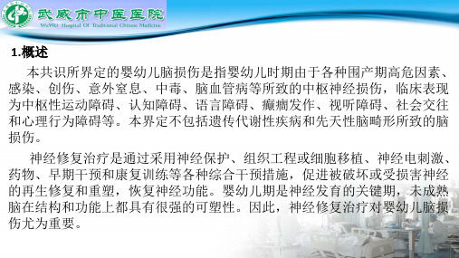 医学课件婴幼儿脑损伤神经修复治疗专家共识