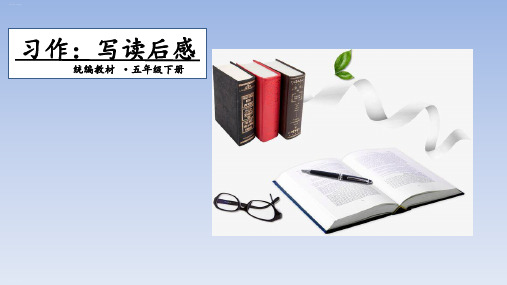 新部编版五年级下册《习作：写读后感》ppt课件5