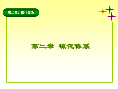 第二章 硫化体系.
