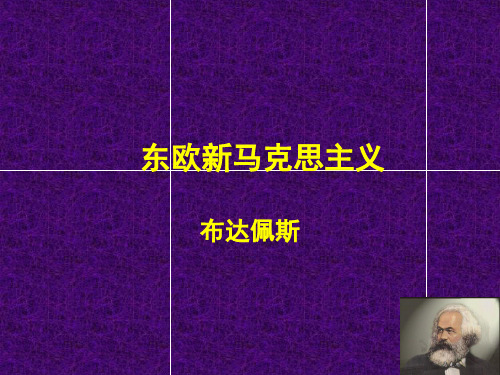 东欧新马克思主义—布达佩斯学派