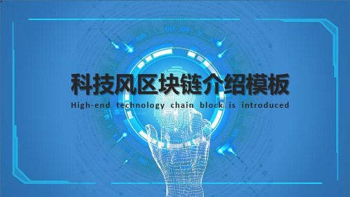 个人理解_区块链发展与展望ppt