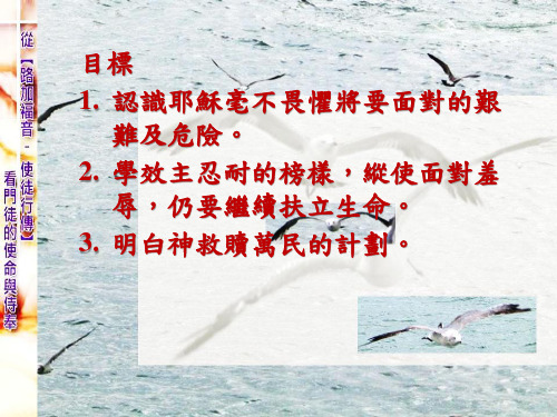 第六课侍奉的调整矫正思想