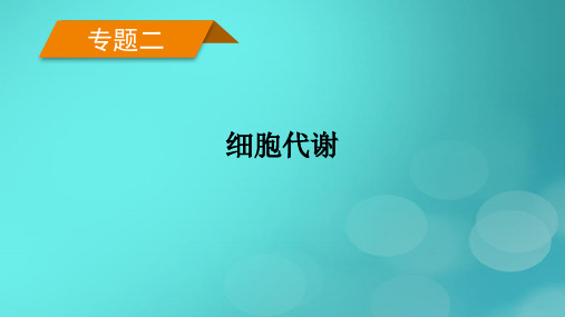 (新高考适用)2023版高考生物二轮总复习 专题2 细胞代谢 第1讲 酶与ATP课件