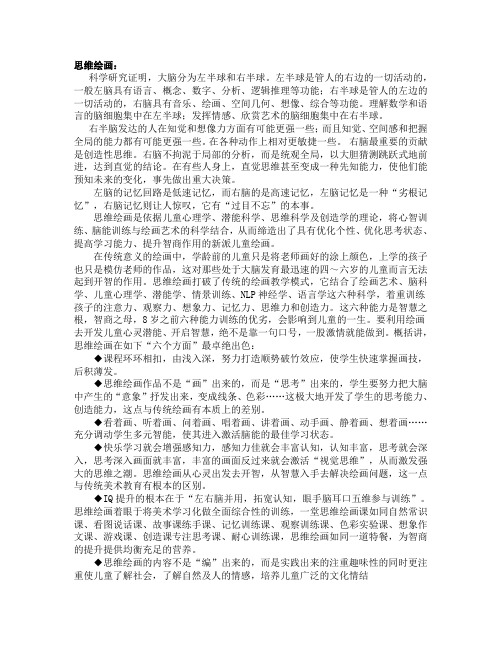 思维绘画介绍