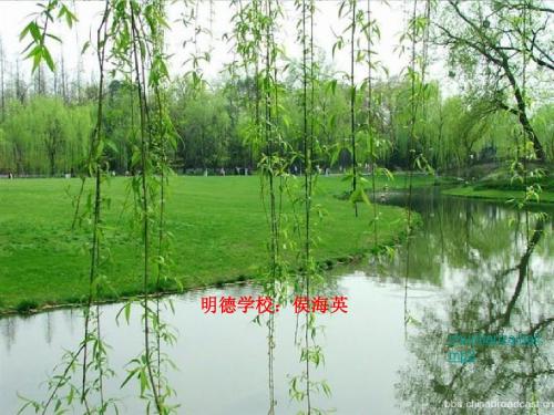 2012语文版七上《春》ppt说课课件 (2)