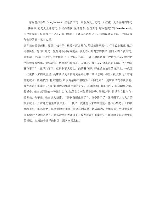 曼陀罗花