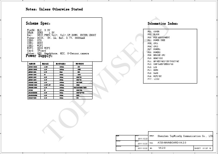 A10-MAINBOARD-维修原理图-V4.2.0
