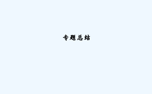 高考历史人民一轮复习课件：专题八 专题总结8 