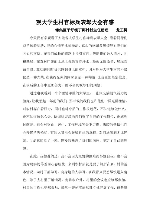 观后感