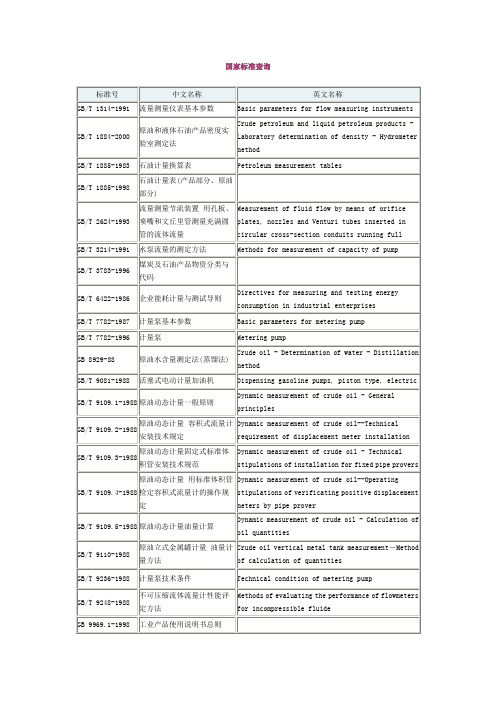 国家标准