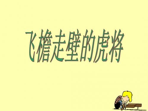 10 《飞檐走壁的虎将》教学课件