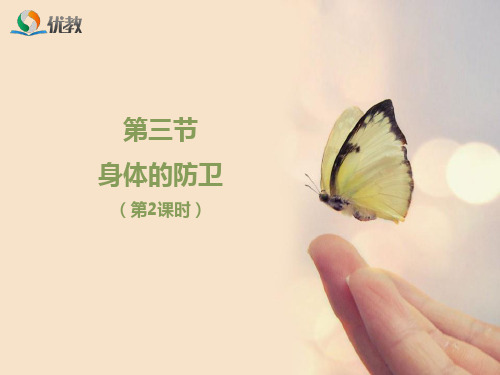《身体的防卫》第2课时优教课件