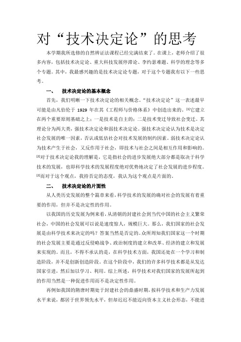自辩论文