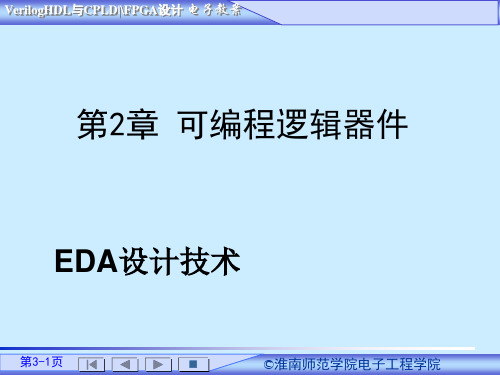 EDA设计技术教学课件第2章可编程逻辑器件