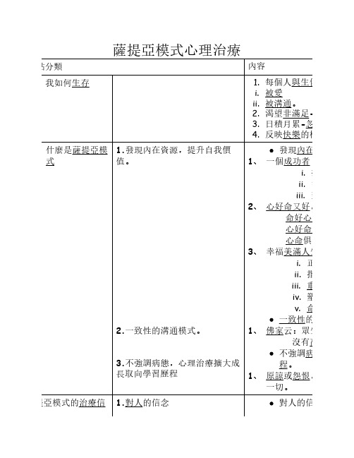 01-萨提亚模式心理治疗指导手册