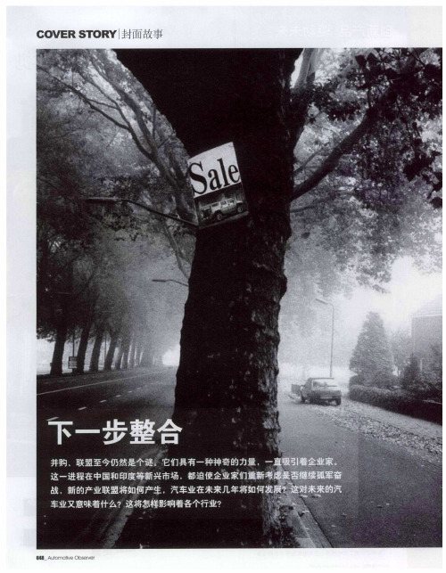 下一步整合——并购整合大棋局