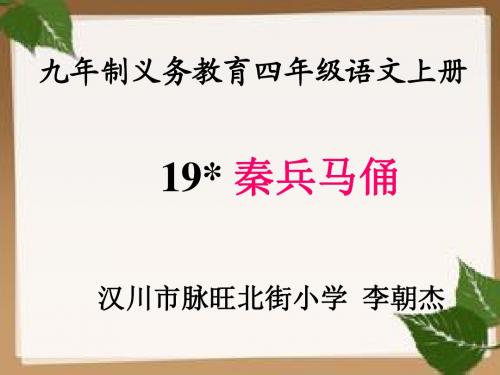 19 秦兵马俑