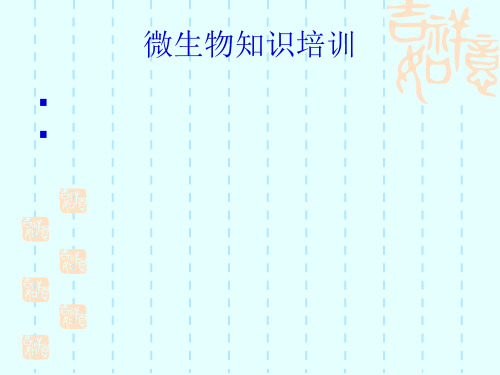 微生物知识培训