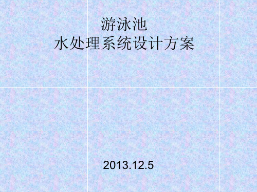 2019年水疗泳池水处理系统PPT演示