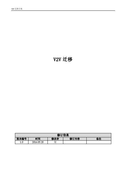 VMware虚拟机迁移至openstack平台  v2v