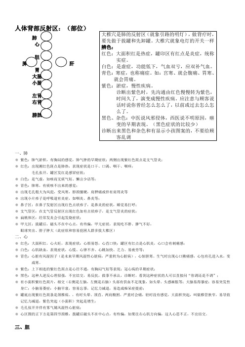 反射区