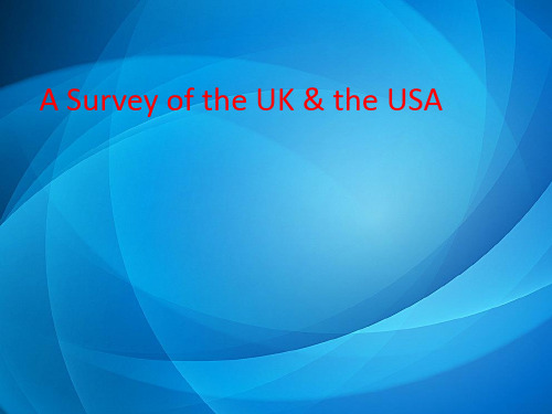 英美国家概况  chapter 7 geography of the USA