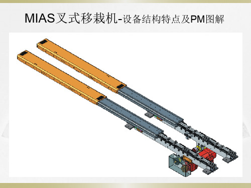 MIAS叉式移栽机-设备结构特点及PM图解
