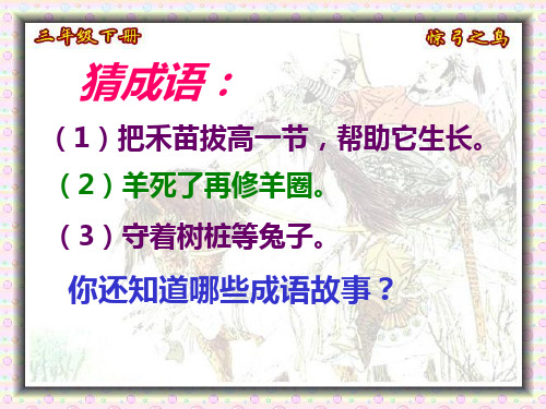 10.惊弓之鸟  ppt