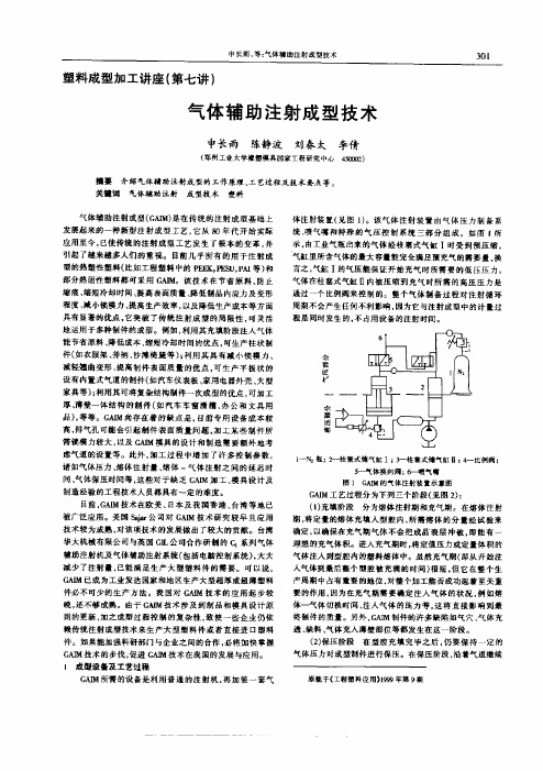气体辅助注射成型技术