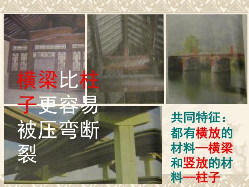 六年级科学上册第二单元抵抗弯曲
